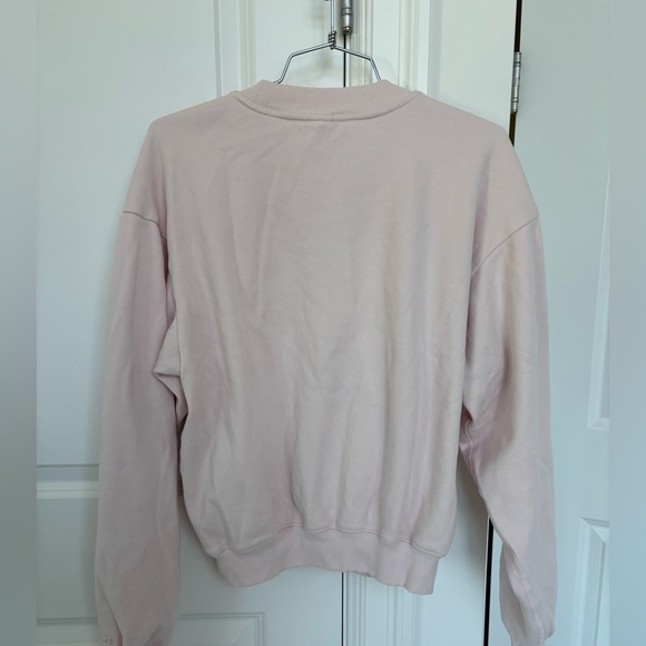Skims holt renfrew oversized Women's Pink Sweatshirt medium Kim kardashian - Picture 9 of 9